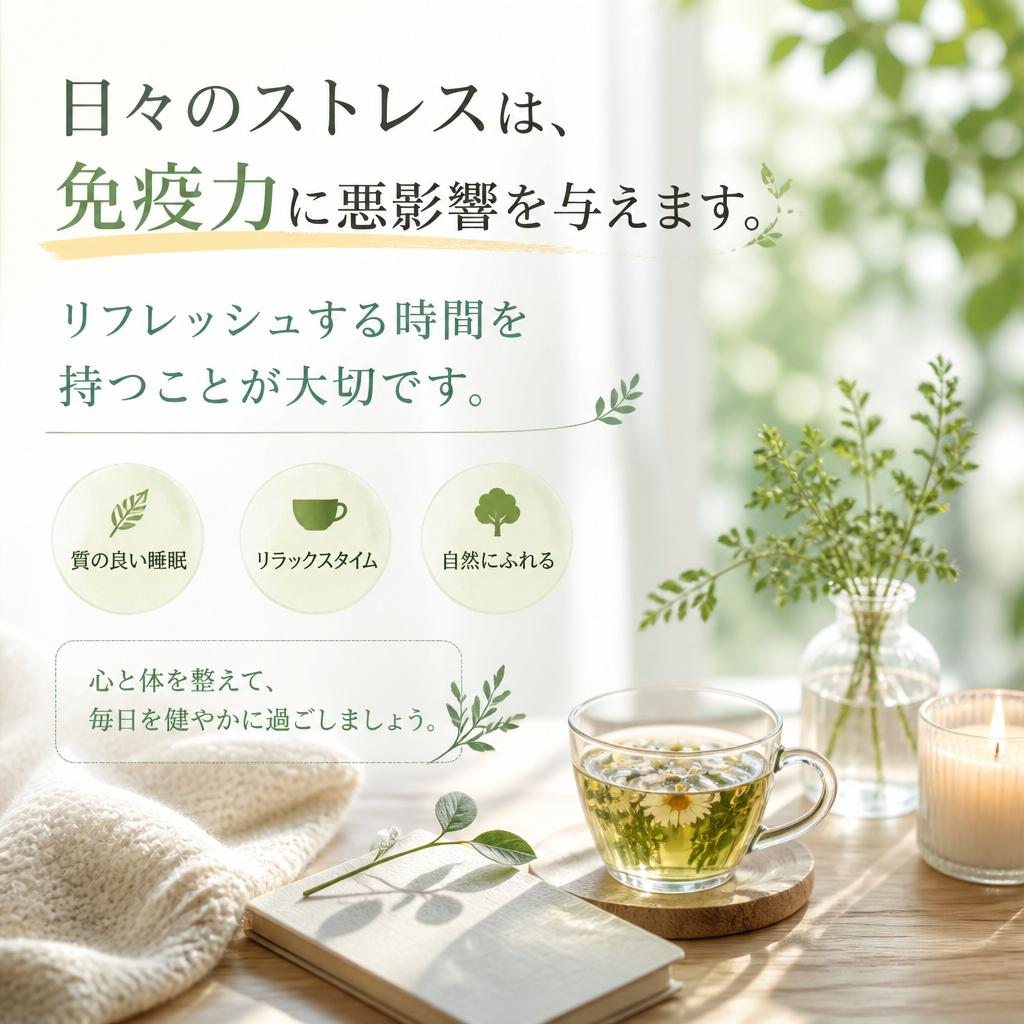 ストレス管理とリフレッシュ