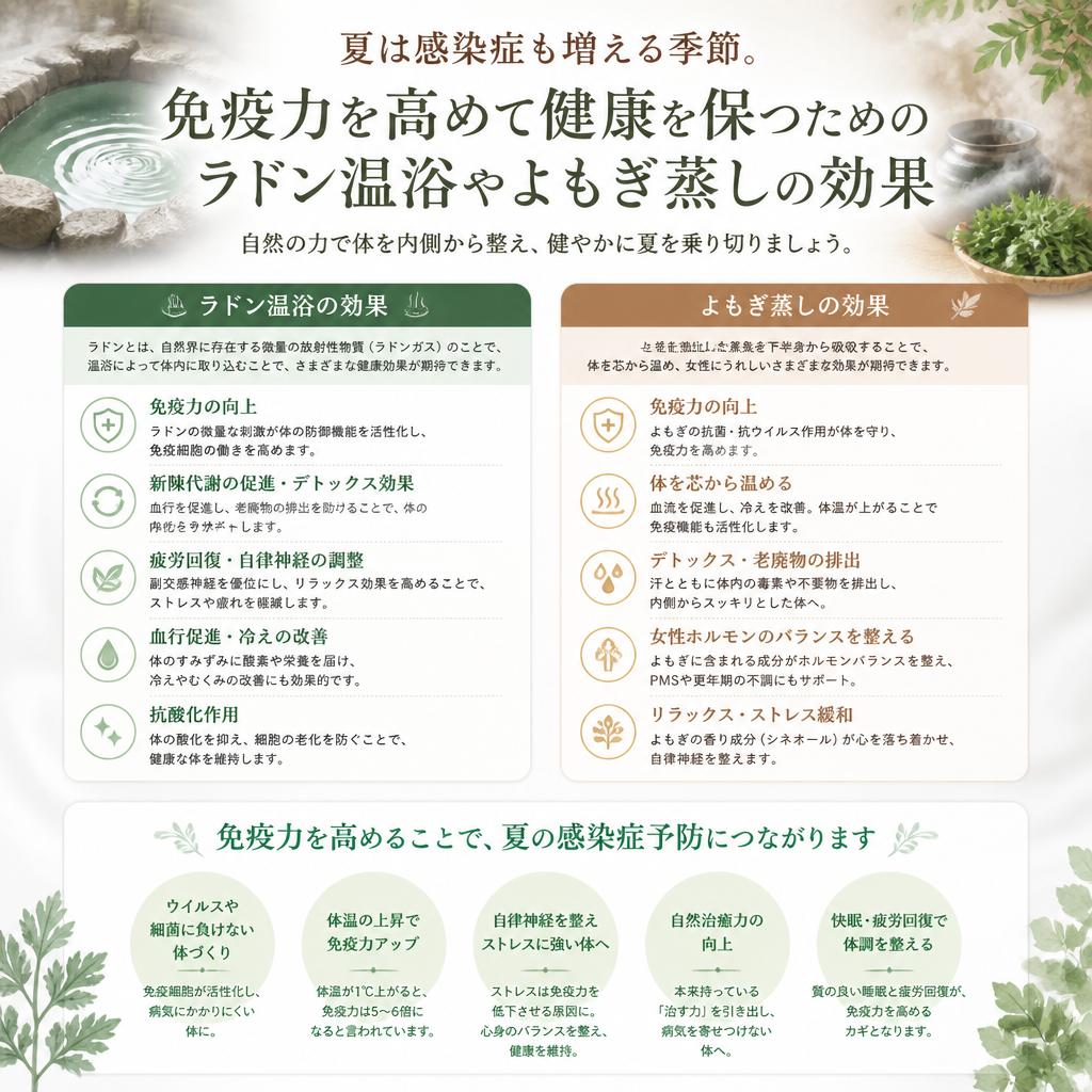 免疫力向上の秘訣